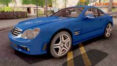 Mercedes-Benz SL65 AMG Blue para GTA San Andreas