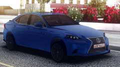 Lexus GS-F Blue Sedan para GTA San Andreas