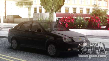 Chevrolet Lacetti Black para GTA San Andreas
