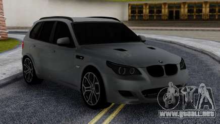BMW X5M E70 with M5 E60 face para GTA San Andreas