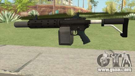 Carbine Rifle GTA V V1 (Silenced, Flashlight) para GTA San Andreas