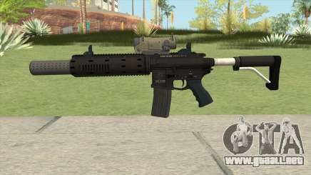 Carbine Rifle GTA V V2 (Silenced, Tactical) para GTA San Andreas