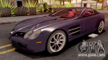 Mercedes-Benz SLR Violet para GTA San Andreas