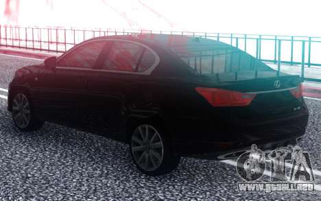 Lexus GS350F 2013 para GTA San Andreas