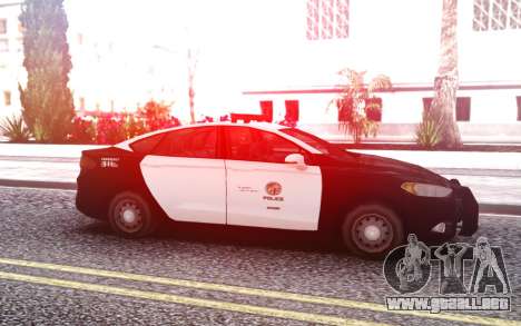 Ford Police Interceptor para GTA San Andreas