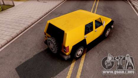 SUV Bulldog para GTA San Andreas