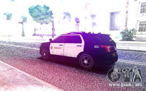 Ford Explorer Police Interceptor para GTA San Andreas