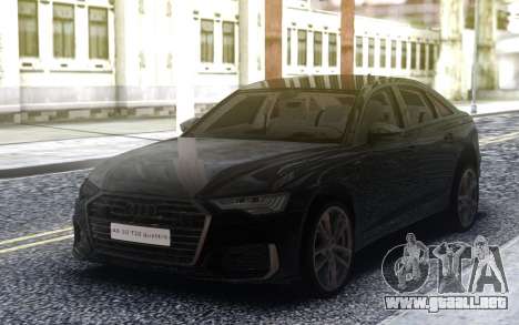 Audi A6 2019 C8 para GTA San Andreas