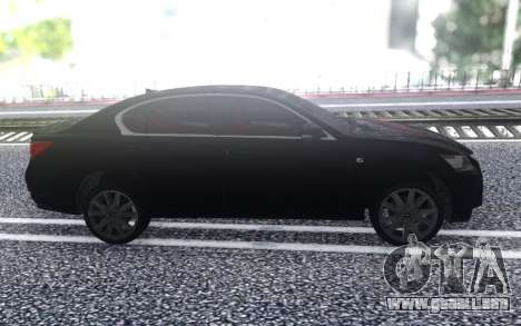 Lexus GS350F 2013 para GTA San Andreas