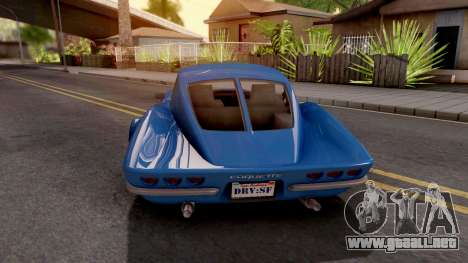 GTA V Invetero Coquette Classic Hardtop para GTA San Andreas
