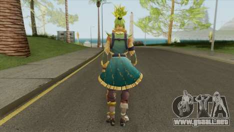 Strawops (Scarecrow Girl) From Fortnite para GTA San Andreas