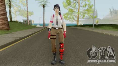 Fortnite Female Nerd (Mia Khalifa) para GTA San Andreas