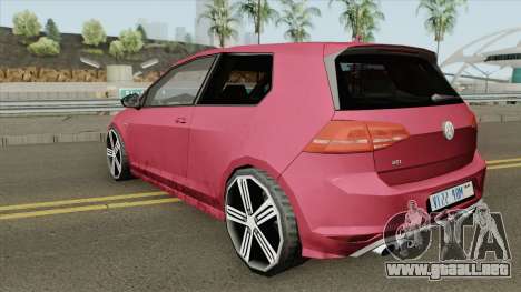 Volkswagen Golf 2014 (SA Style) para GTA San Andreas