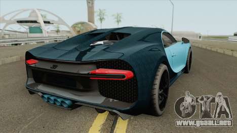 Bugatti Chiron Sports 2018 para GTA San Andreas