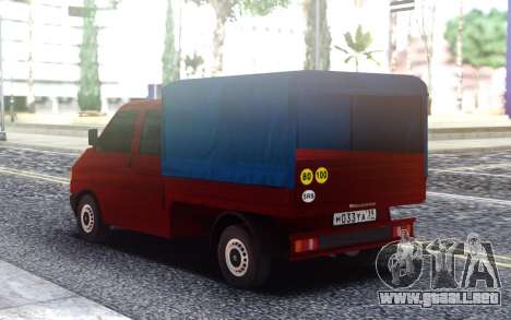 Volkswagen Transporter T4 Camiones Pasha Pala para GTA San Andreas
