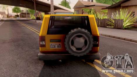 SUV Bulldog para GTA San Andreas