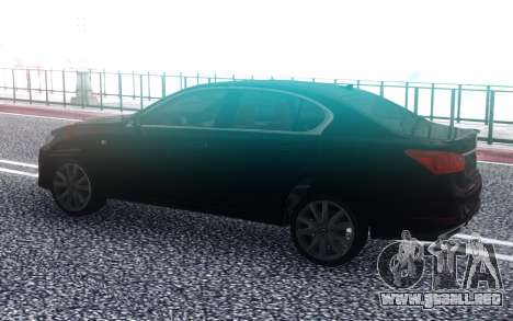 Lexus GS350F 2013 para GTA San Andreas