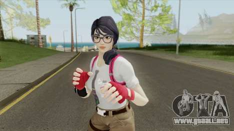 Fortnite Female Nerd (Mia Khalifa) para GTA San Andreas