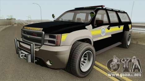 Chevrolet Suburban (Sheriff Blaine County) para GTA San Andreas