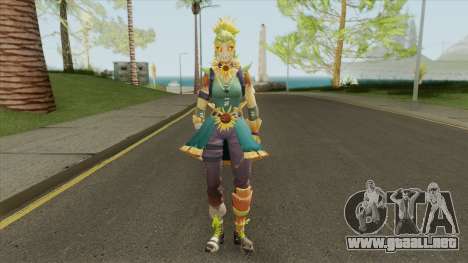 Strawops (Scarecrow Girl) From Fortnite para GTA San Andreas