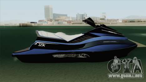 Speedophile Seashark Yatch GTA V para GTA San Andreas
