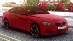 BMW M4 Coupe Red para GTA San Andreas