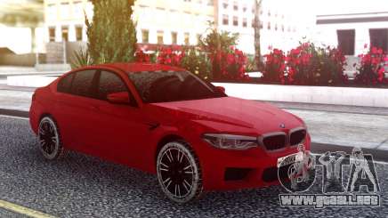 BMW M5 F90 Red Snow para GTA San Andreas