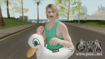 GTA Online Random Skin 22: With Duck Floatie para GTA San Andreas