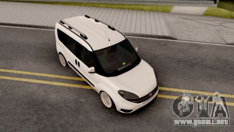 Fiat Doblo E Edition para GTA San Andreas