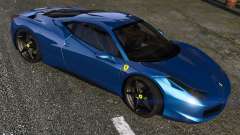 Ferrari 458 Italia para GTA 5