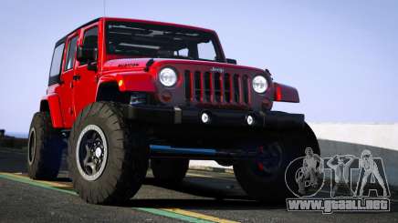 Jeep Wrangler 2012 Rubicon para GTA 5