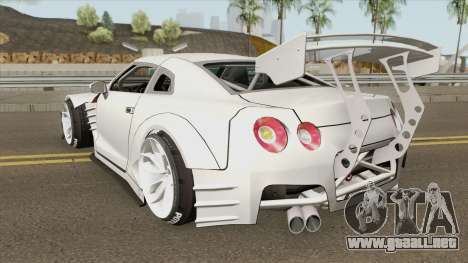 Nissan GT-R R35 Missile Drift para GTA San Andreas