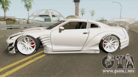 Nissan GT-R R35 Missile Drift para GTA San Andreas