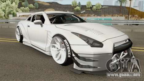 Nissan GT-R R35 Missile Drift para GTA San Andreas