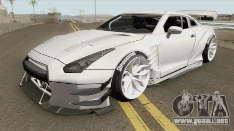 Nissan GT-R R35 Missile Drift para GTA San Andreas