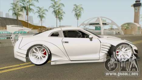 Nissan GT-R R35 Missile Drift para GTA San Andreas