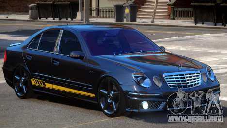 Mercedes Benz E63 Black Edition para GTA 4