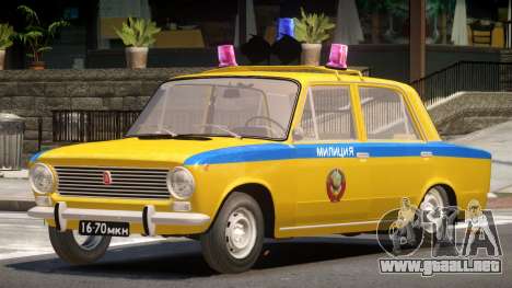 VAZ 2101 Police V1.0 para GTA 4