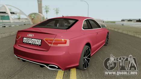 Audi RS5 Coupe Typ 8T 2014 para GTA San Andreas