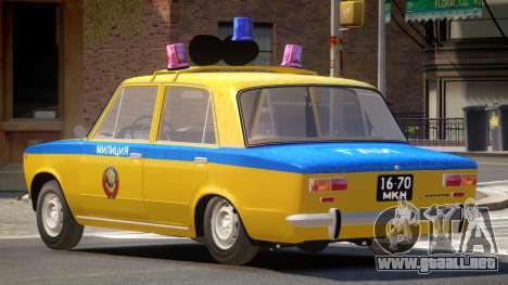 VAZ 2101 Police V1.0 para GTA 4