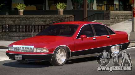 Chevrolet Caprice V1.0 para GTA 4