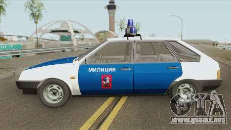 2109 (Policía de Moscú) para GTA San Andreas