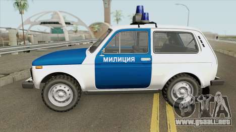 VAZ 2121 (Policía) de 1994 para GTA San Andreas