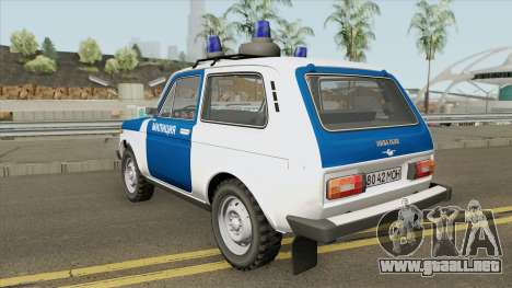 VAZ 2121 (Policía) de 1994 para GTA San Andreas