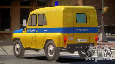 UAZ 469 Police para GTA 4