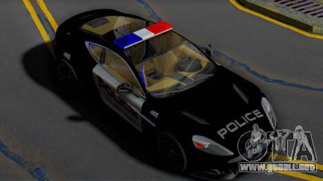 Aston Martin Vanquish Police Version (IVF) para GTA San Andreas