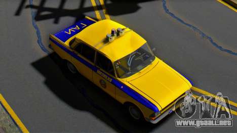 El Moskvitch 412 de la Policía (GAI) de la URSS para GTA San Andreas