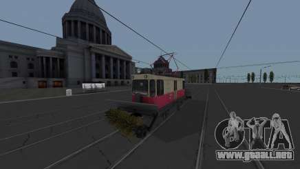 Tranvía GS-4 CRT de Limpieza para GTA San Andreas
