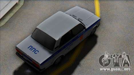 Vaz 2107 PPP Police 2004 para GTA San Andreas