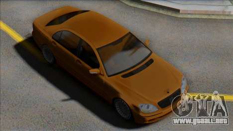 Mercedes-Benz S-class W220 4matic para GTA San Andreas